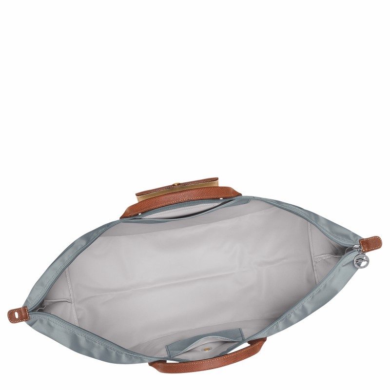 Longchamp Le Pliage Original M Rejsetasker Herre Grå Danmark | L1625089P80-