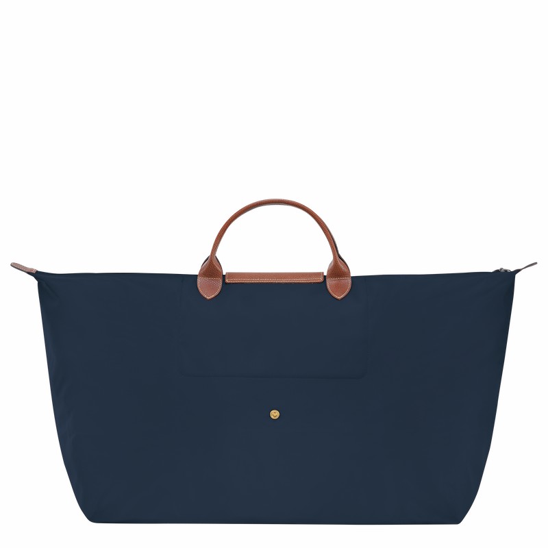 Longchamp Le Pliage Original M Rejsetasker Herre Mørkeblå Danmark | L1625089P68-