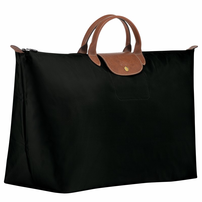 Longchamp Le Pliage Original M Rejsetasker Herre Sort Danmark | L1625089001-