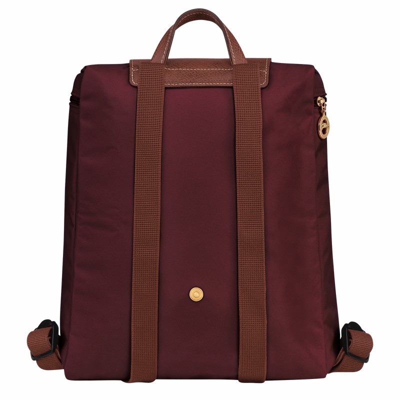 Longchamp Le Pliage Original M Rygsække Dame Bordeaux Danmark | L1699089P87