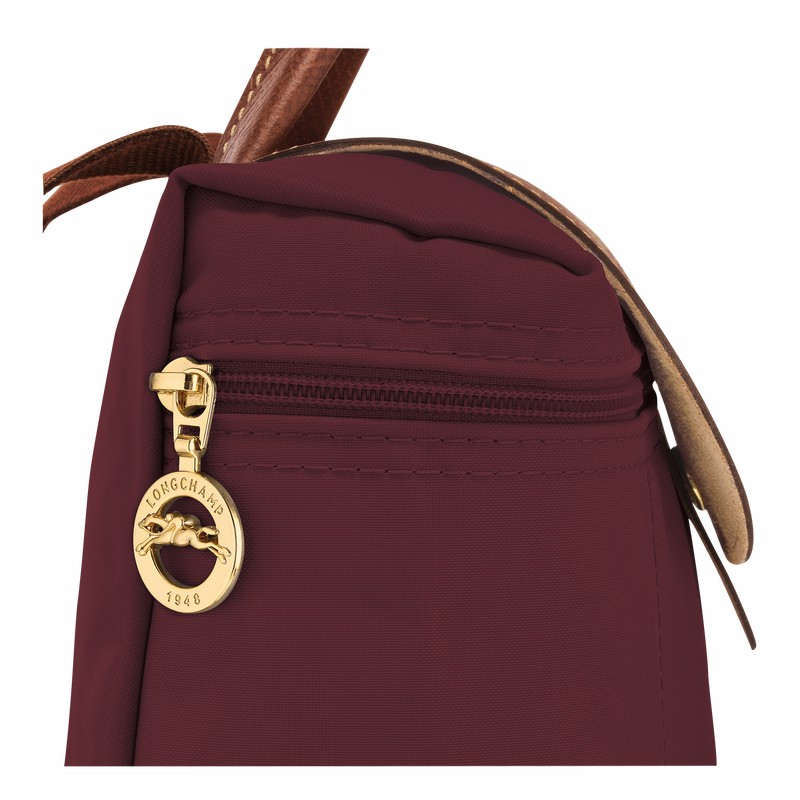 Longchamp Le Pliage Original M Rygsække Dame Bordeaux Danmark | L1699089P87