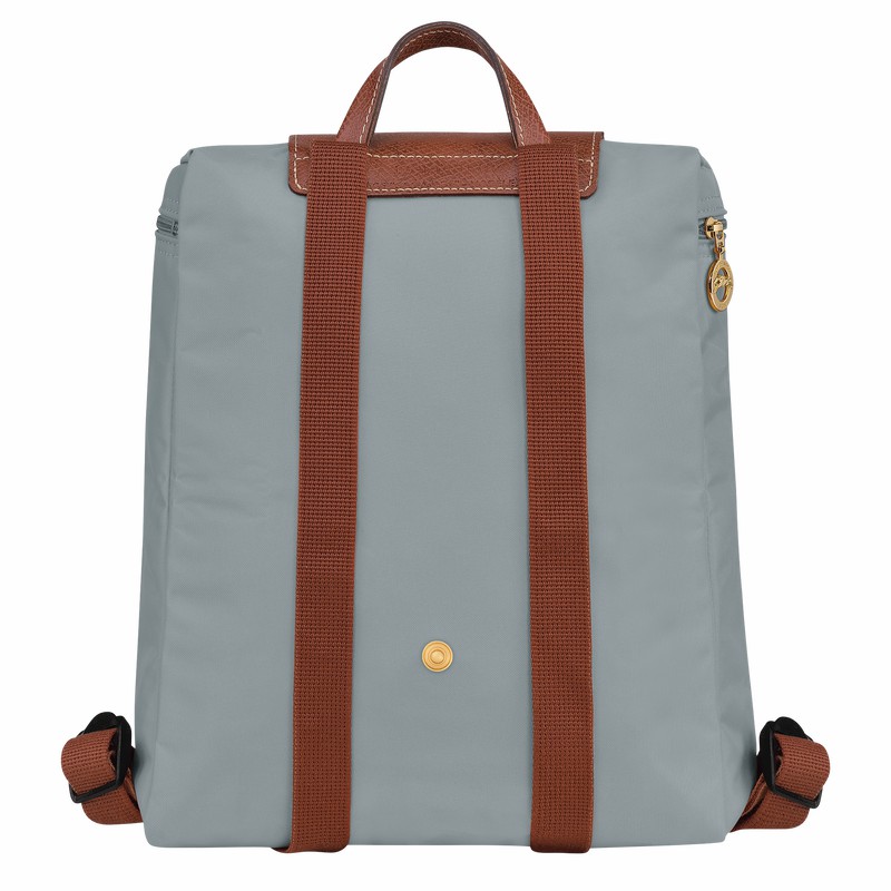 Longchamp Le Pliage Original M Rygsække Herre Grå Danmark | L1699089P80-