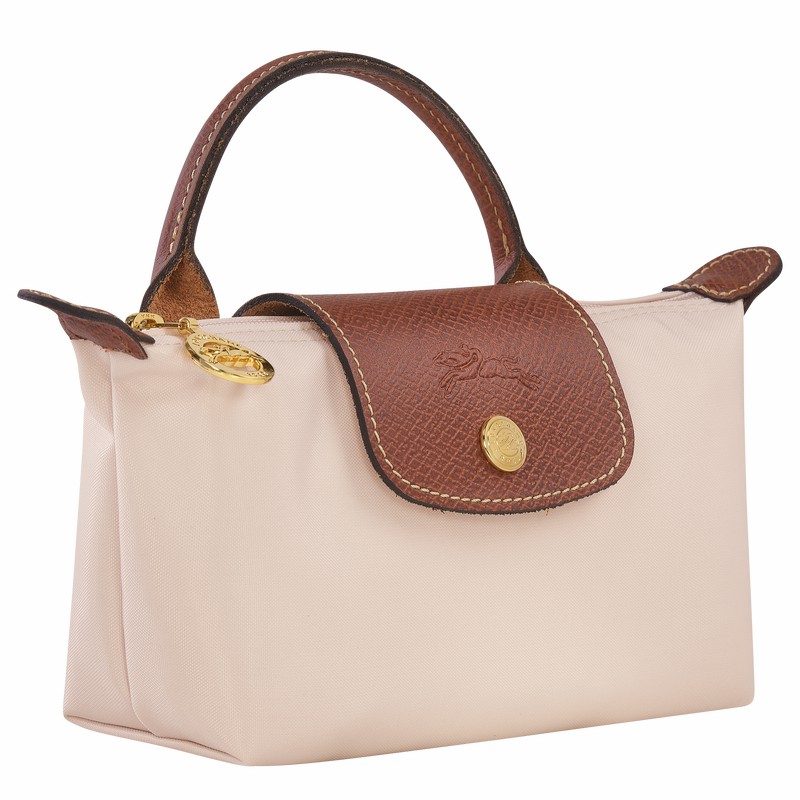 Longchamp Le Pliage Original Pouches Dame Hvide Danmark | 34175089P71