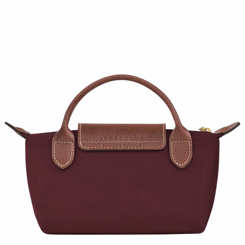 Longchamp Le Pliage Original Pouches Dame Bordeaux Danmark | 34175089P87