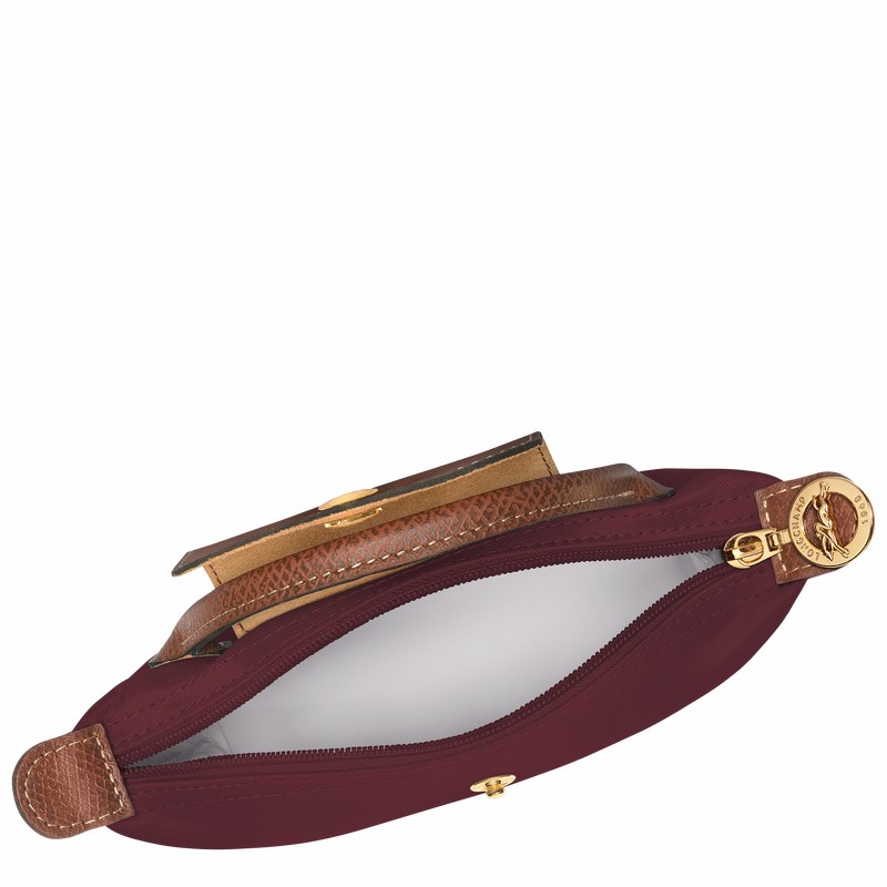 Longchamp Le Pliage Original Pouches Dame Bordeaux Danmark | 34175089P87