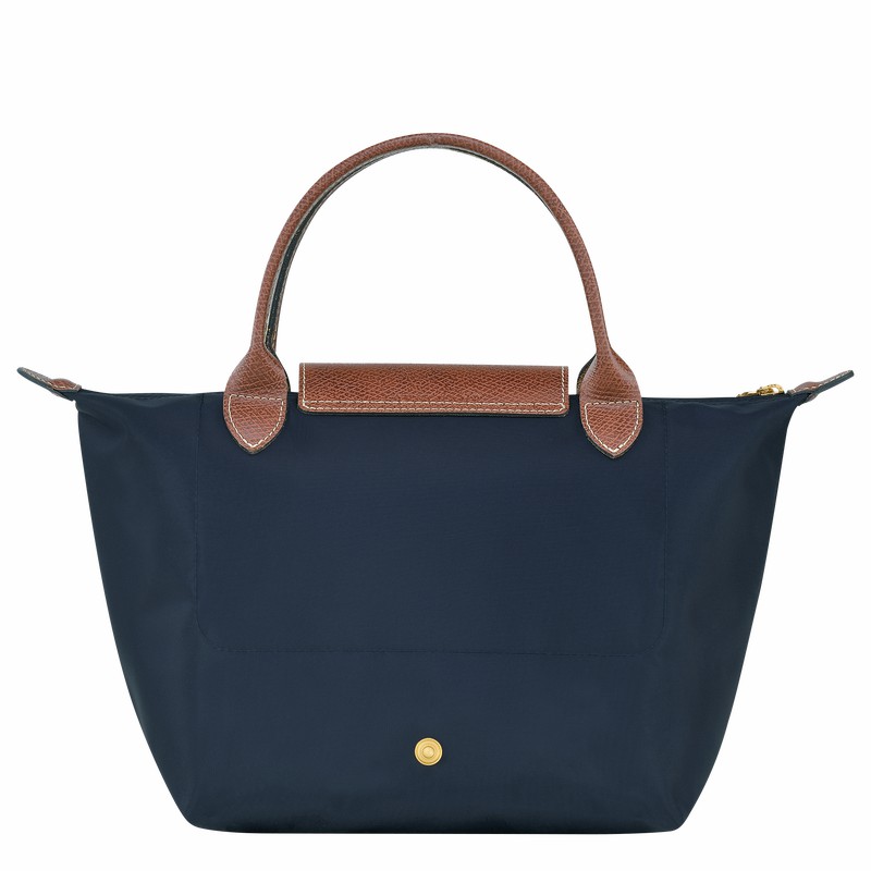 Longchamp Le Pliage Original S Håndtaske Dame Mørkeblå Danmark | L1621089P68