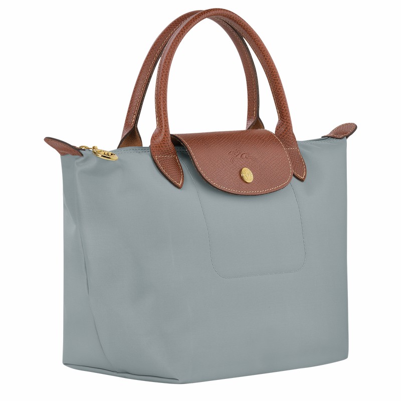 Longchamp Le Pliage Original S Håndtaske Dame Grå Danmark | L1621089P80