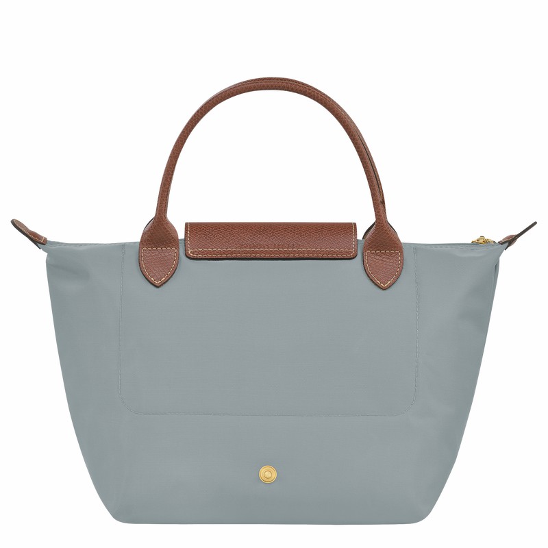 Longchamp Le Pliage Original S Håndtaske Dame Grå Danmark | L1621089P80