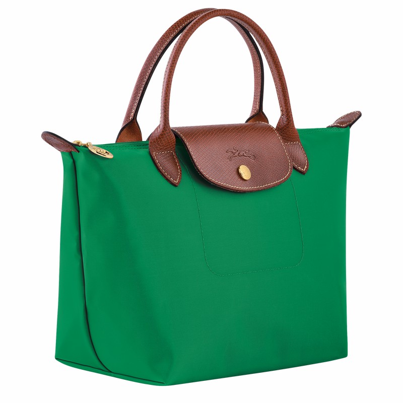 Longchamp Le Pliage Original S Håndtaske Dame Grøn Danmark | L1621089P88