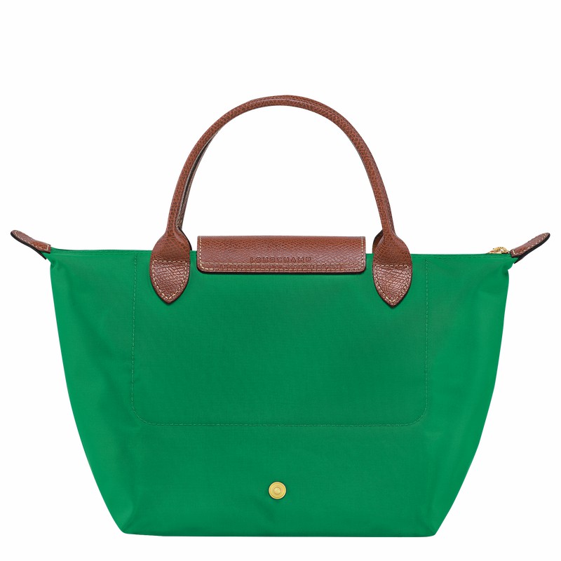 Longchamp Le Pliage Original S Håndtaske Dame Grøn Danmark | L1621089P88