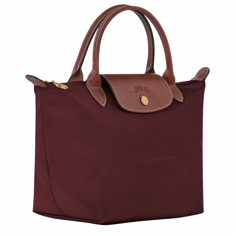 Longchamp Le Pliage Original S Håndtaske Dame Bordeaux Danmark | L1621089P87