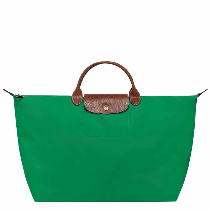 Longchamp Le Pliage Original S Rejsetasker Herre Grøn Danmark | L1624089P88-