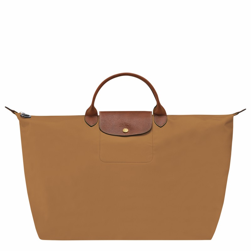 Longchamp Le Pliage Original S Rejsetasker Dame Khaki Danmark | L1624089P86