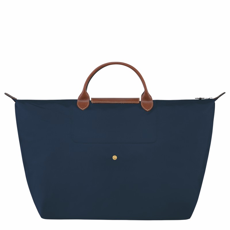 Longchamp Le Pliage Original S Rejsetasker Dame Mørkeblå Danmark | L1624089P68