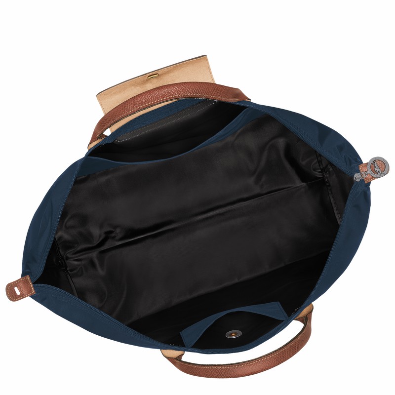 Longchamp Le Pliage Original S Rejsetasker Dame Mørkeblå Danmark | L1624089P68