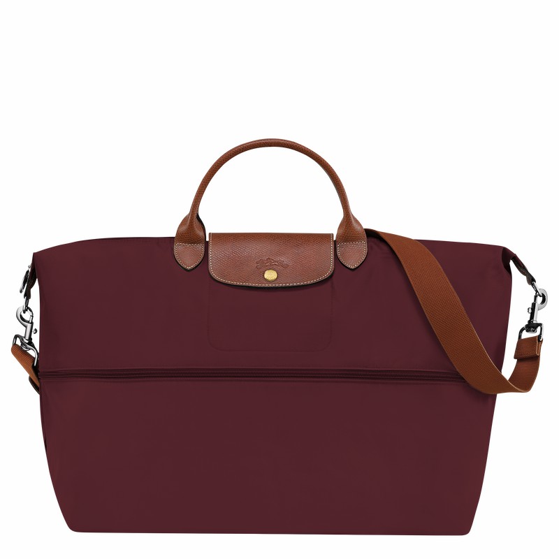 Longchamp Le Pliage Original expandable Rejsetasker Herre Bordeaux Danmark | L1911089P87-