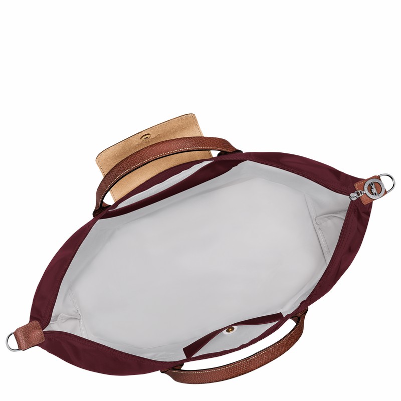 Longchamp Le Pliage Original expandable Rejsetasker Herre Bordeaux Danmark | L1911089P87-