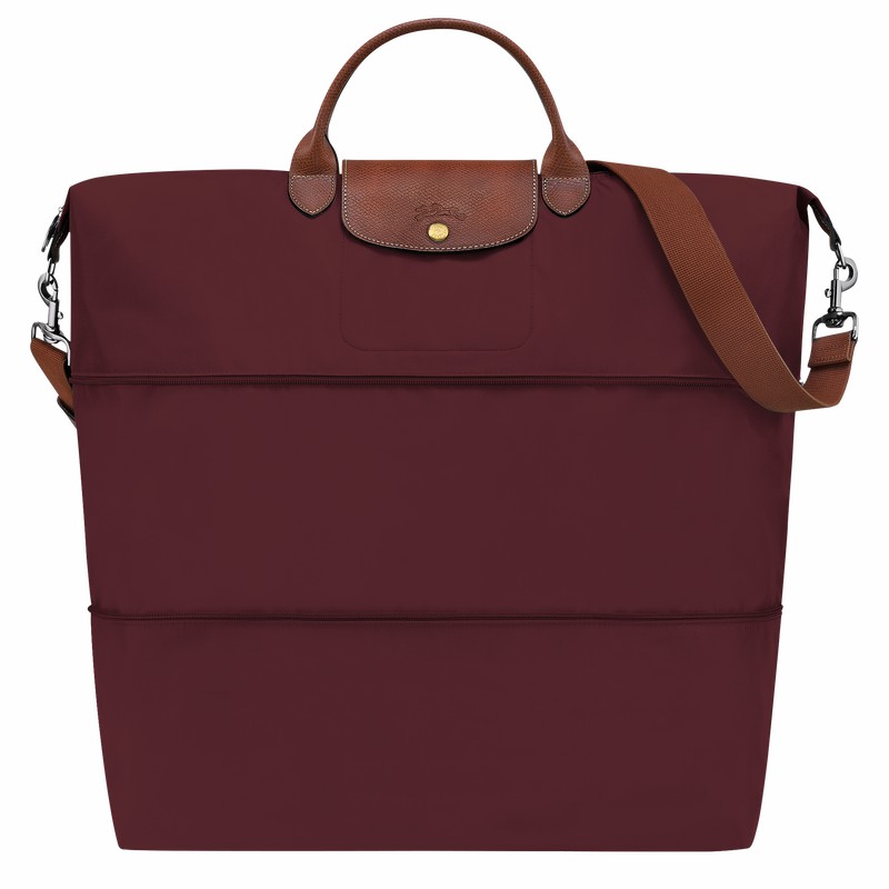 Longchamp Le Pliage Original expandable Rejsetasker Herre Bordeaux Danmark | L1911089P87-