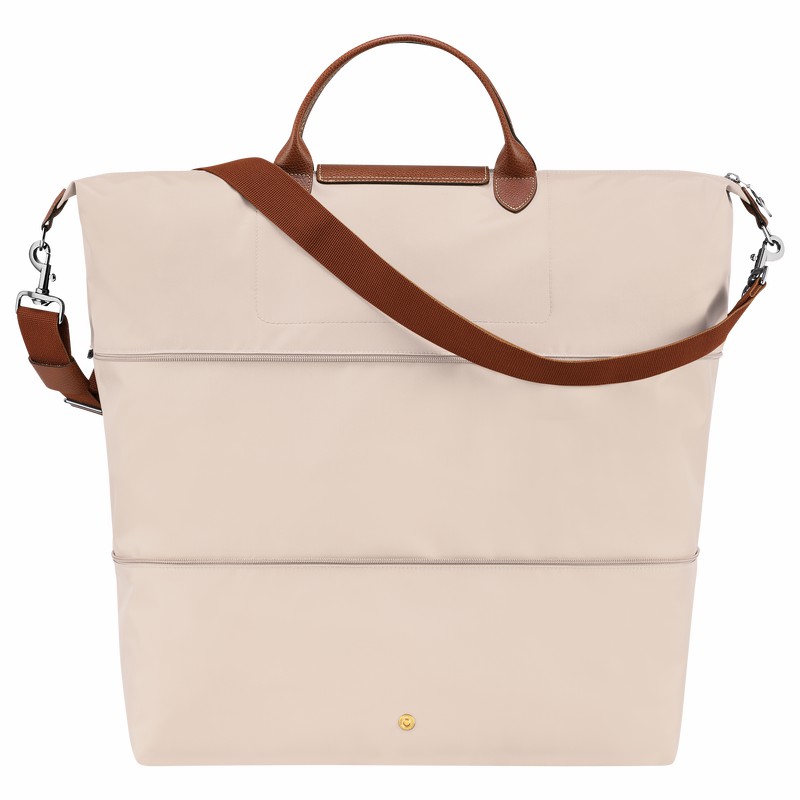 Longchamp Le Pliage Original expandable Rejsetasker Dame Hvide Danmark | L1911089P71