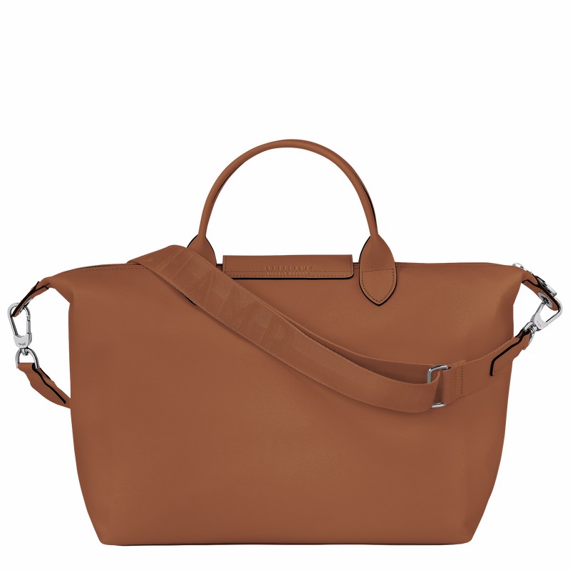 Longchamp Le Pliage Xtra L Håndtaske Dame Brune Danmark | 10201987504