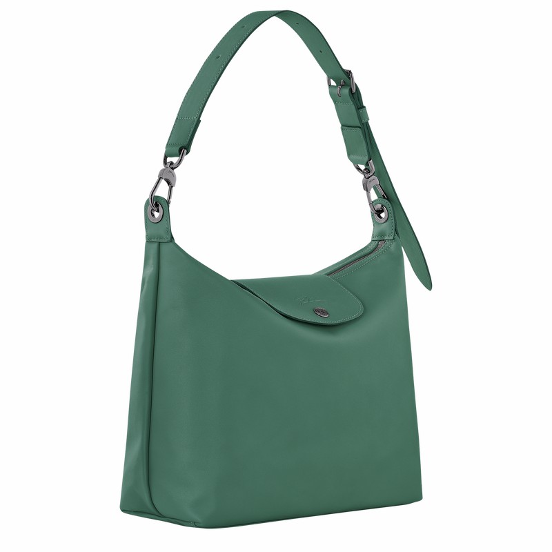 Longchamp Le Pliage Xtra M Hobo Taske Dame Olivengrøn Danmark | 10189987D90