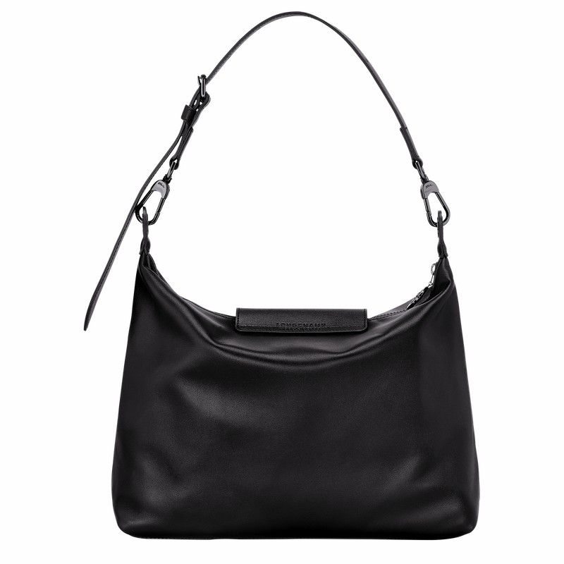 Longchamp Le Pliage Xtra M Hobo Taske Dame Sort Danmark | 10189987001