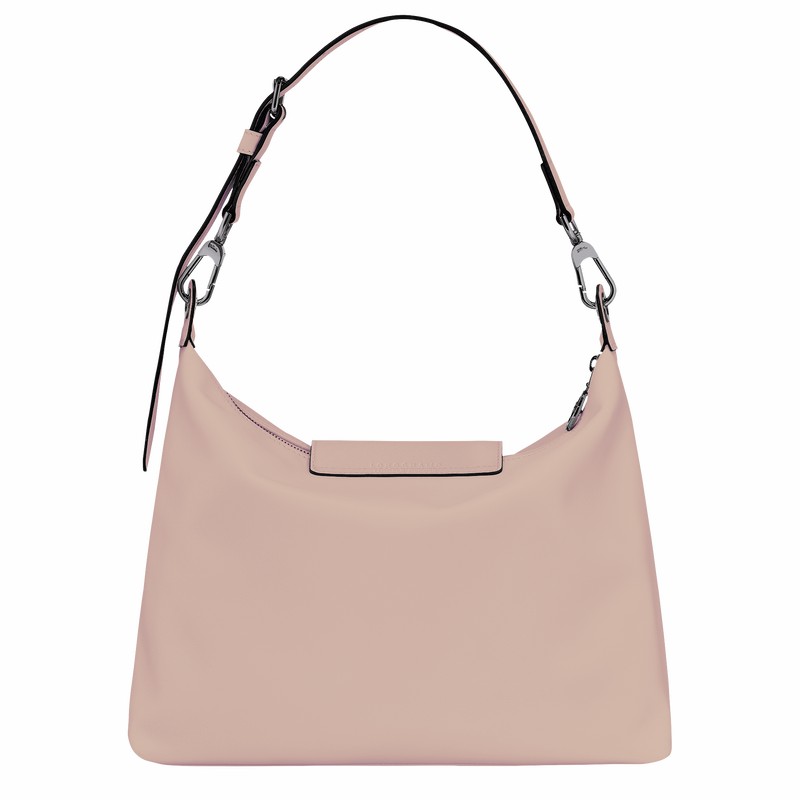 Longchamp Le Pliage Xtra M Hobo Taske Dame Beige Danmark | 10189987542