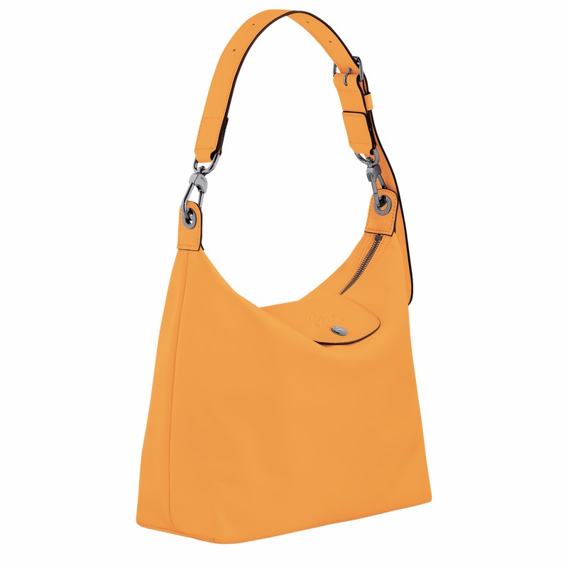 Longchamp Le Pliage Xtra M Hobo Taske Dame Abrikos Danmark | 10189987222