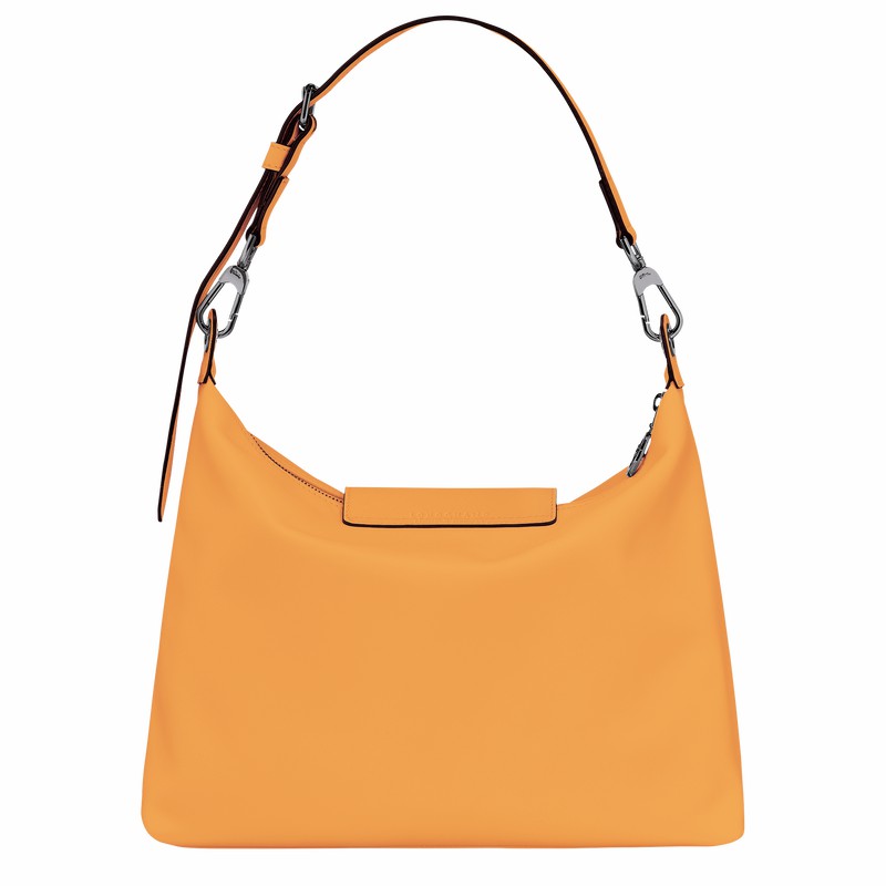 Longchamp Le Pliage Xtra M Hobo Taske Dame Abrikos Danmark | 10189987222