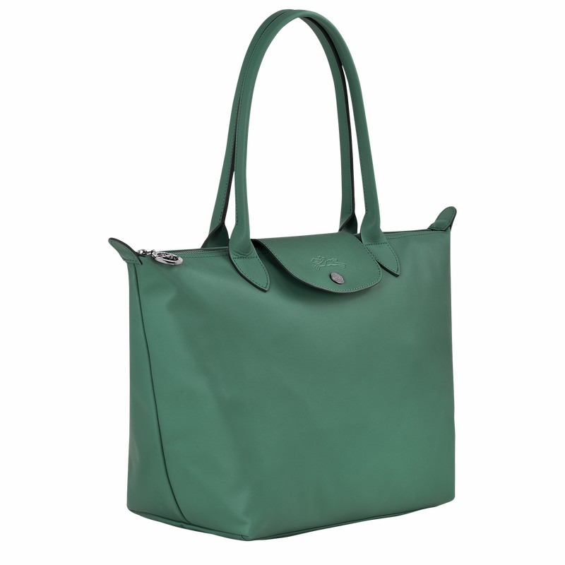 Longchamp Le Pliage Xtra M Muleposer Dame Olivengrøn Danmark | L2605987D90