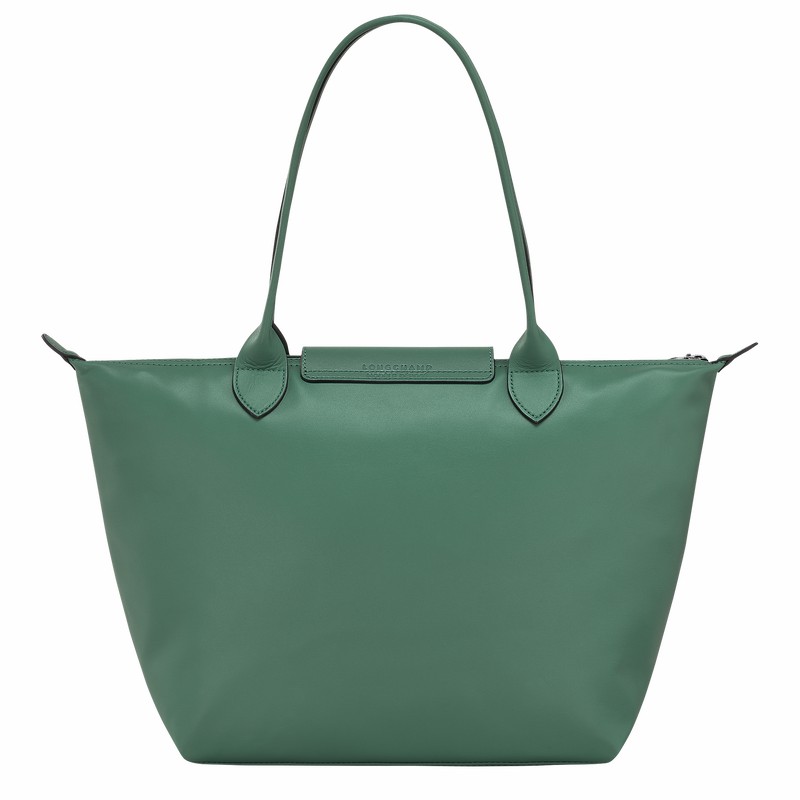 Longchamp Le Pliage Xtra M Muleposer Dame Olivengrøn Danmark | L2605987D90