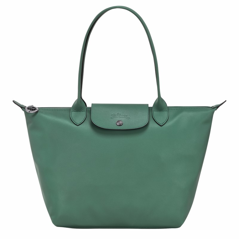 Longchamp Le Pliage Xtra M Muleposer Dame Olivengrøn Danmark | L2605987D90