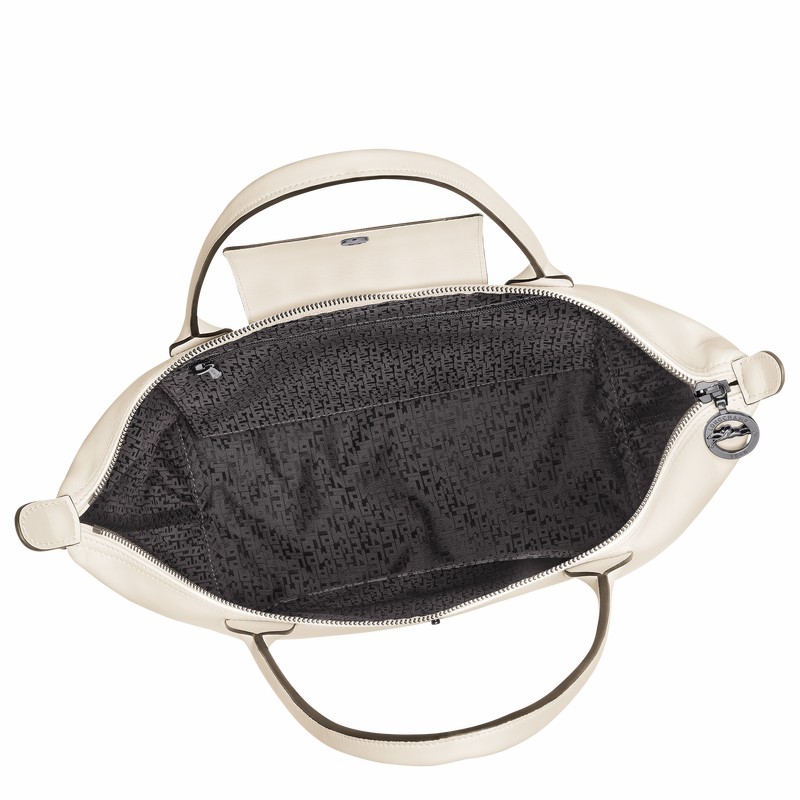 Longchamp Le Pliage Xtra M Muleposer Dame Hvide Danmark | L2605987037