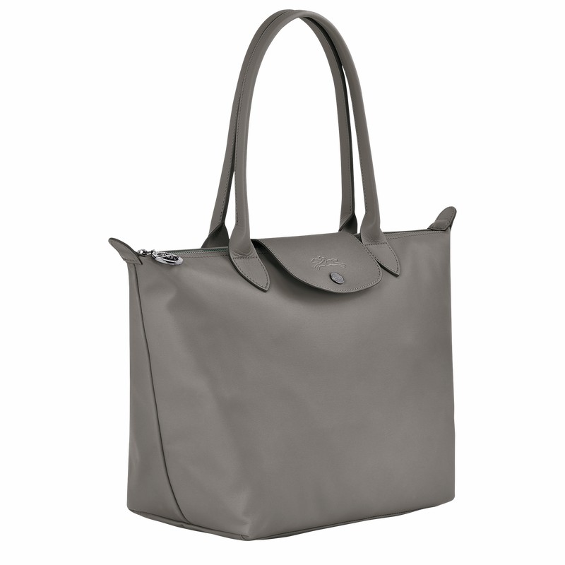 Longchamp Le Pliage Xtra M Muleposer Dame Grå Danmark | L2605987P55