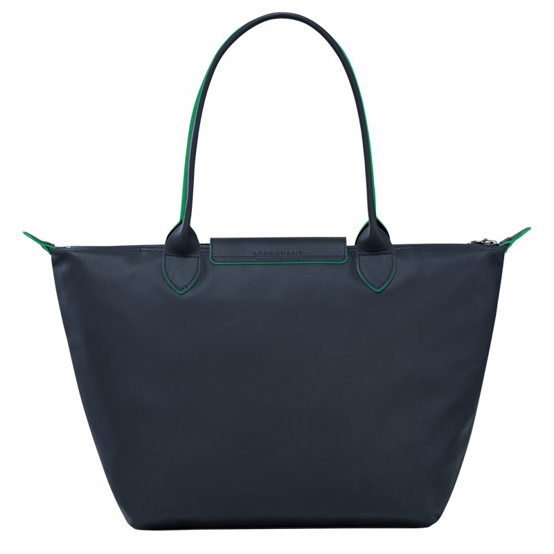 Longchamp Le Pliage Xtra M Muleposer Dame Mørkeblå Danmark | L2605HEY556