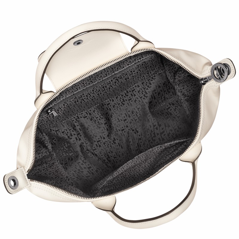 Longchamp Le Pliage Xtra S Håndtaske Dame Hvide Danmark | L1512987037