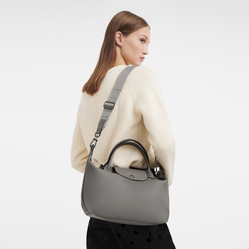 Longchamp Le Pliage Xtra S Håndtaske Dame Grå Danmark | L1512987P55