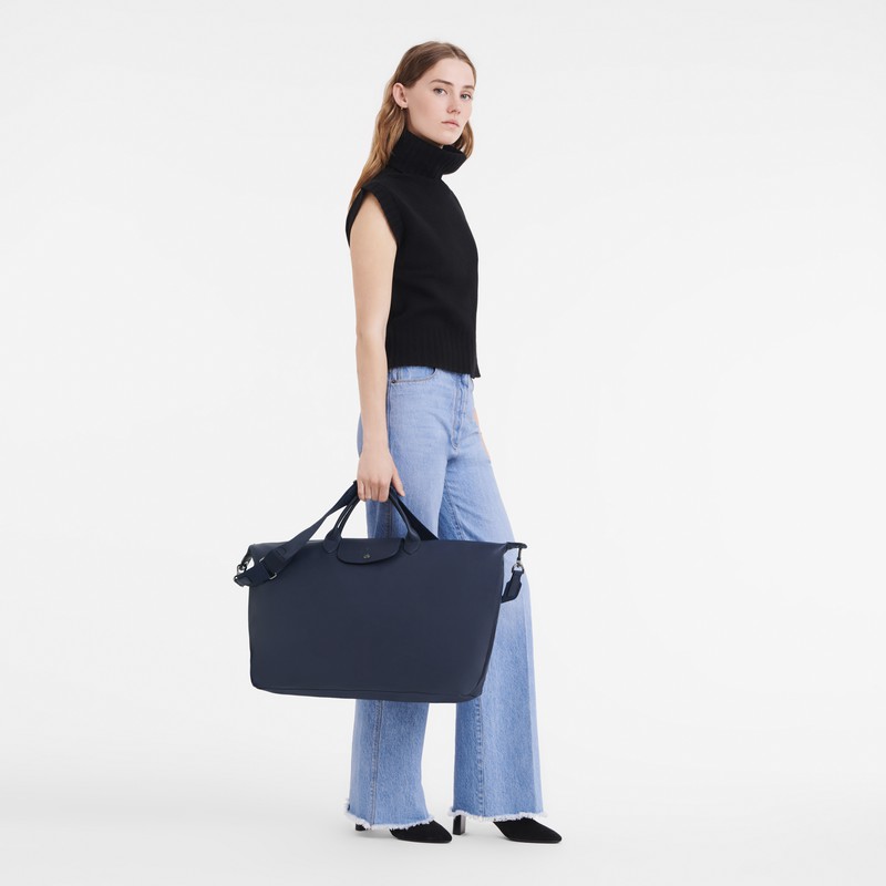 Longchamp Le Pliage Xtra S Rejsetasker Dame Mørkeblå Danmark | L1624987556