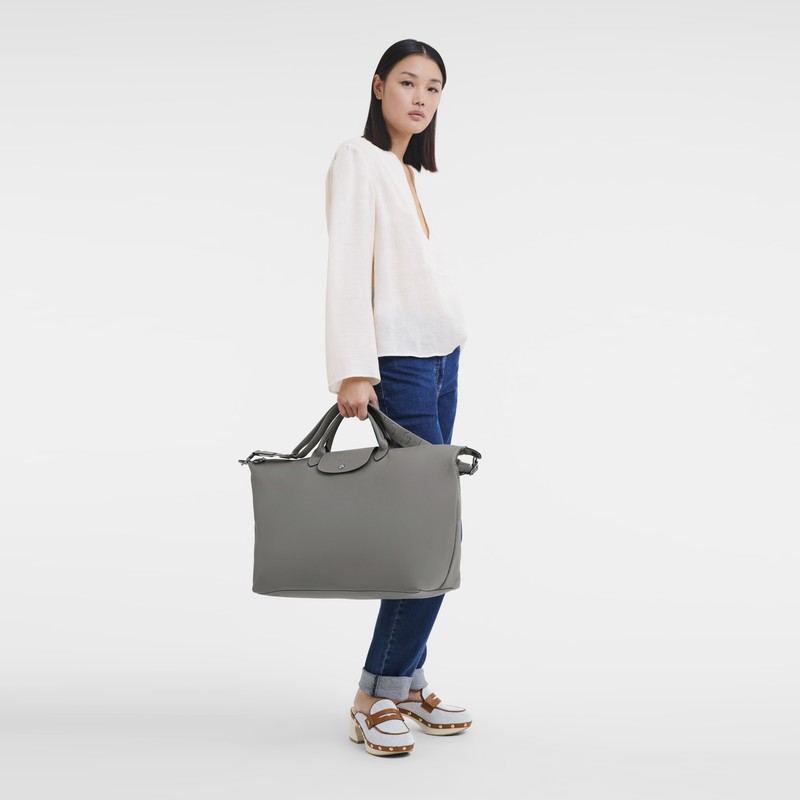 Longchamp Le Pliage Xtra S Rejsetasker Herre Grå Danmark | L1624987P55-