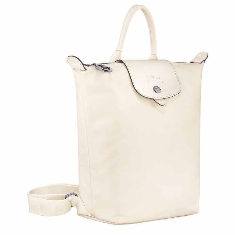 Longchamp Le Pliage Xtra S Rygsække Dame Hvide Danmark | 10209987037