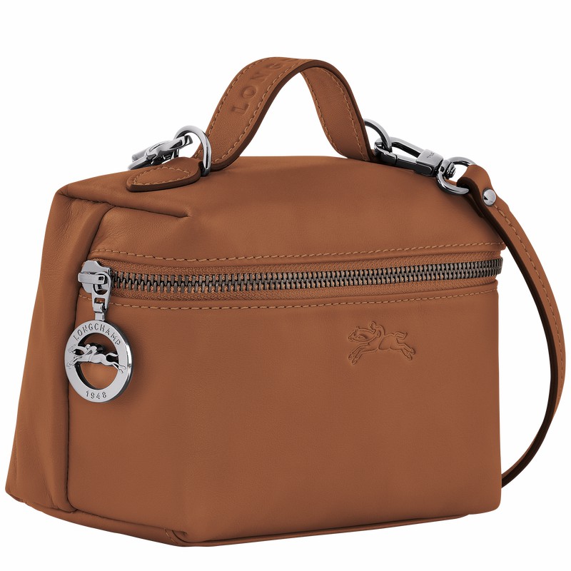 Longchamp Le Pliage Xtra XS Crossbody Taske Dame Brune Danmark | 10187987504