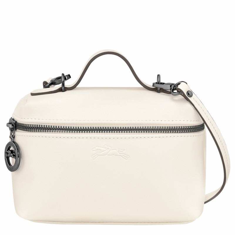 Longchamp Le Pliage Xtra XS Crossbody Taske Dame Hvide Danmark | 10187987037