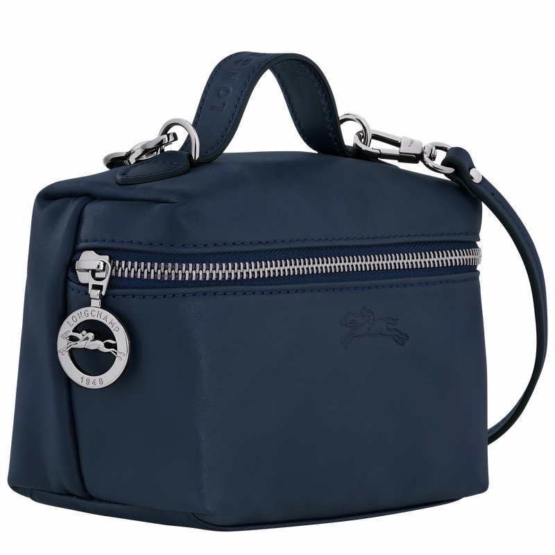 Longchamp Le Pliage Xtra XS Crossbody Taske Dame Mørkeblå Danmark | 10187987556