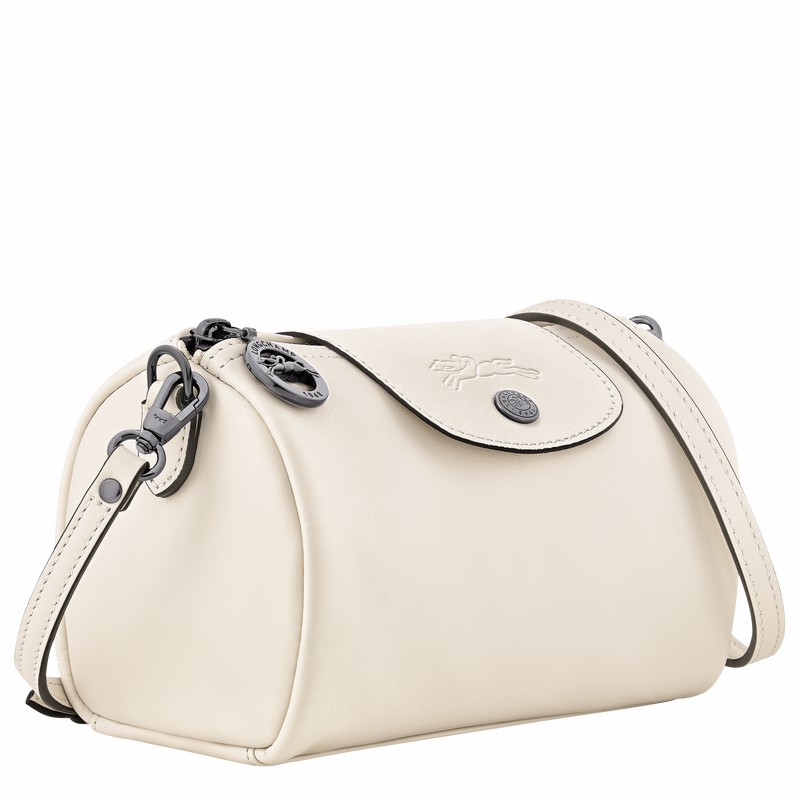 Longchamp Le Pliage Xtra XS Crossbody Taske Dame Hvide Danmark | 10255987037