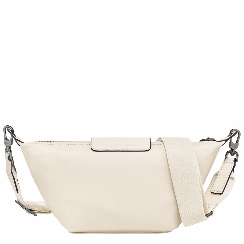 Longchamp Le Pliage Xtra XS Crossbody Taske Dame Hvide Danmark | 10212987037