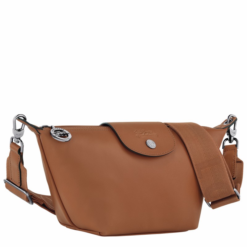 Longchamp Le Pliage Xtra XS Crossbody Taske Dame Brune Danmark | 10212987504