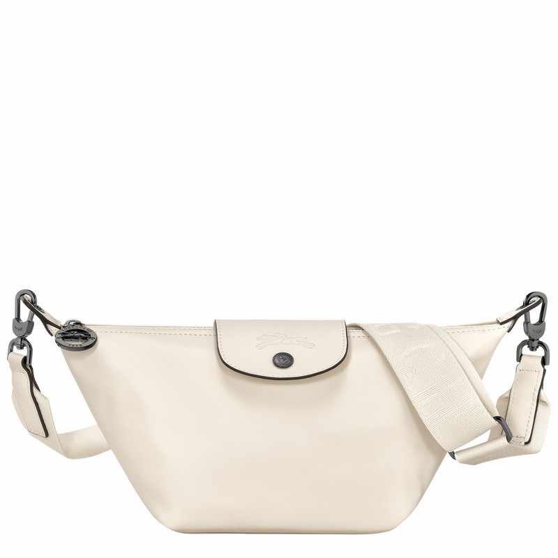 Longchamp Le Pliage Xtra XS Crossbody Taske Herre Hvide Danmark | 10212987037-