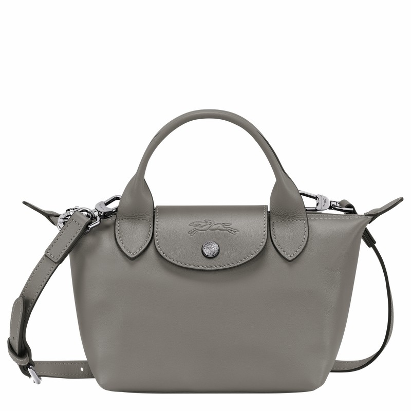 Longchamp Le Pliage Xtra XS Håndtaske Dame Grå Danmark | L1500987P55