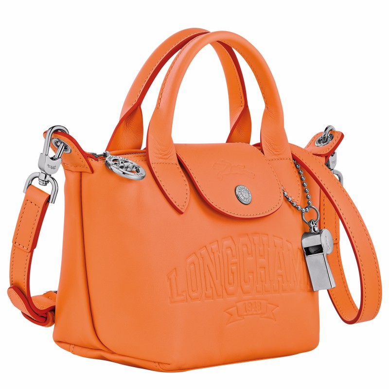 Longchamp Le Pliage Xtra XS Håndtaske Dame Orange Danmark | L1500HEY017