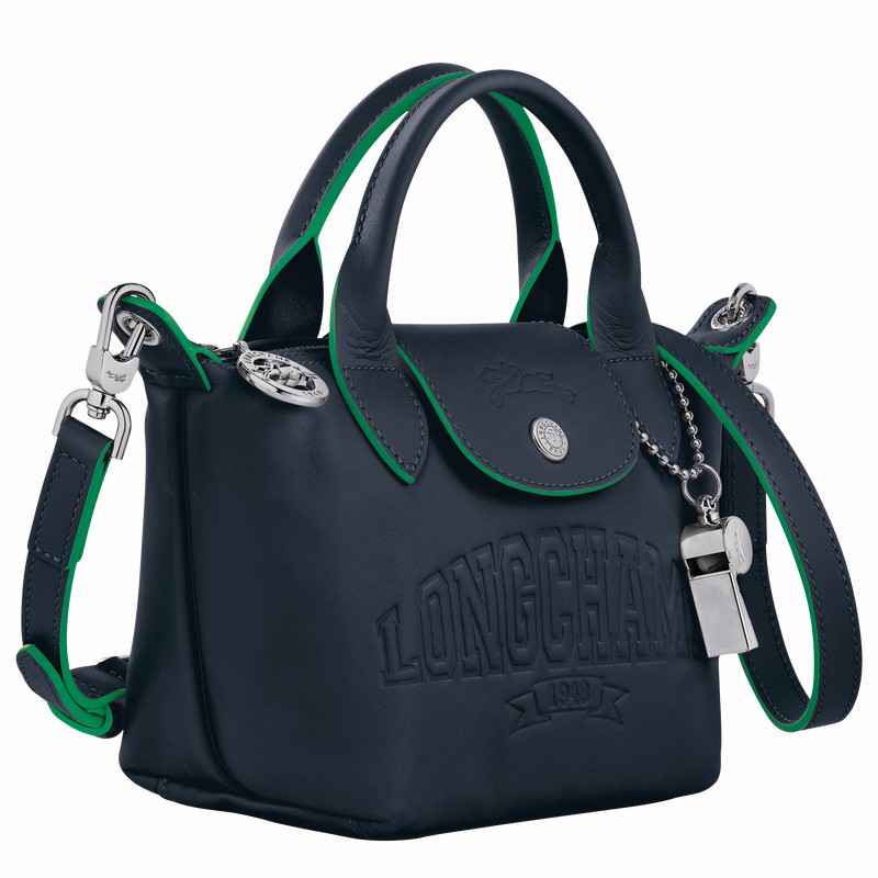 Longchamp Le Pliage Xtra XS Håndtaske Dame Mørkeblå Danmark | L1500HEY556